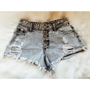 Rue 21 Distressed Shorts